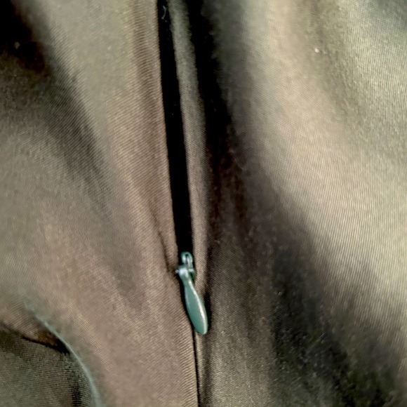 Zara Green Satin Effect Slip Draped Lingerie Style Dress Size S Small - Picture 8 of 10